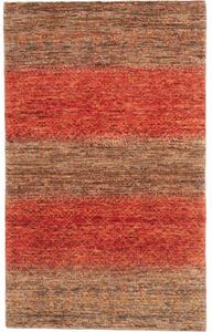 Tappeto Cromopura Geometrico Rosso Mattone Marrone 95x155 Cm