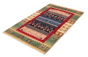 Tappeto Cromopura Geometrico Blu Rosso 92x150 Cm