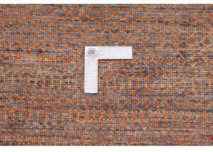 Tappeto Cromopura Geometrico Grigio Scuro Ocra 95x148 Cm