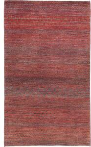 Tappeto Cromopura Geometrico Rosso Ruggine Grigio 92x153 Cm