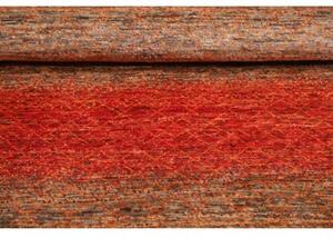 Tappeto Cromopura Geometrico Rosso Mattone Marrone 95x155 Cm