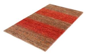 Tappeto Cromopura Geometrico Rosso Mattone Marrone 95x155 Cm