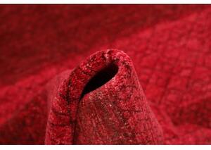 Tappeto Cromopura Geometrico Rosso Bordeaux 169x249 Cm