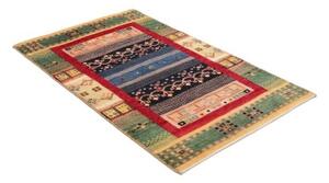 Tappeto Cromopura Geometrico Blu Rosso 92x150 Cm