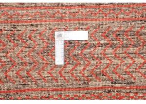Tappeto Cromopura Geometrico Rosso Ruggine Grigio Scuro 255x341 Cm