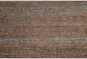 Tappeto Cromopura Geometrico Marrone Ruggine Grigio Ardesia 201x306 Cm