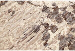 Tappeto Berbero Geometrico Beige Marrone 263x359 Cm