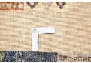 Tappeto Gabbeh Nova Patchwork Beige Multicolore 168x254 Cm