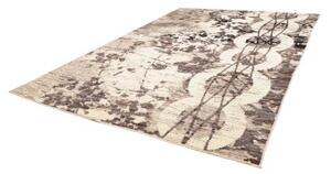 Tappeto Berbero Geometrico Beige Marrone 263x359 Cm