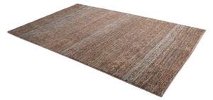 Tappeto Cromopura Geometrico Marrone Ruggine Grigio Ardesia 201x306 Cm