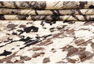 Tappeto Berbero Geometrico Beige Marrone 263x359 Cm