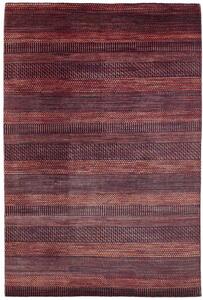 Tappeto Cromopura Geometrico Bordeaux Rosso Mattone 201x298 Cm