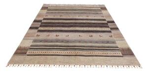Tappeto Gabbeh Nova Geometrico Grigio Beige 171x249 Cm