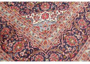 Tappeto Ardakan Medaglione Floreale Rosso Blu Scuro 300x403 Cm