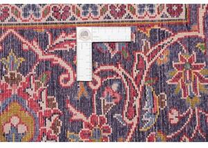 Tappeto Ardakan Medaglione Floreale Rosso Blu Scuro 300x403 Cm