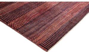 Tappeto Cromopura Geometrico Bordeaux Rosso Mattone 201x298 Cm