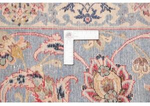 Tappeto Nadjafabad Medaglione Floreale Blu Scuro Azzurro 310x423 Cm