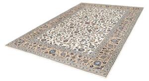 Tappeto Kashan Floreale Avorio Blu 200x285 Cm
