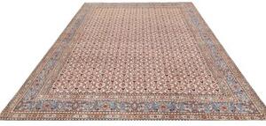 Tappeto Moud Stilizzato Avorio Azzurro 218x312 Cm