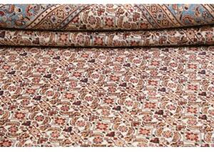 Tappeto Moud Stilizzato Avorio Azzurro 218x312 Cm