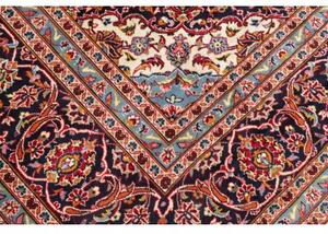 Tappeto Ardakan Medaglione Floreale Rosso Blu Scuro 293x410 Cm