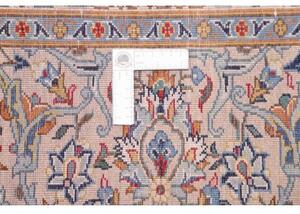 Tappeto Kashan Floreale Avorio Blu 248x353 Cm