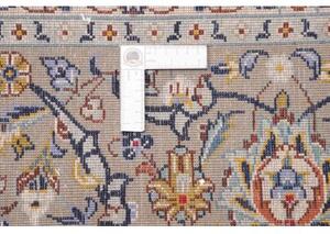 Tappeto Kashan Floreale Avorio Blu 315x408 Cm