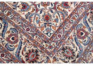 Tappeto Mashad Floreale Avorio Blu 305x392 Cm