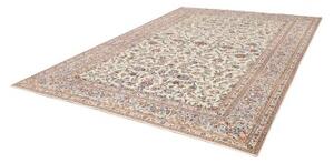 Tappeto Kashan Floreale Avorio Blu 250x350 Cm