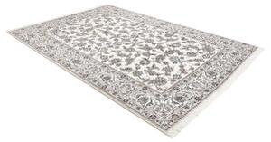 Tappeto Nain Kashmar Floreale Avorio Blu 200x295 Cm