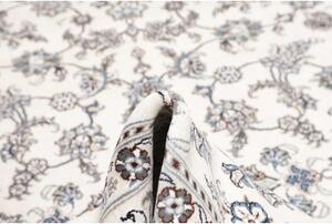 Tappeto Nain Kashmar Floreale Avorio Blu 200x295 Cm