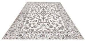 Tappeto Nain Kashmar Floreale Avorio Blu 200x295 Cm