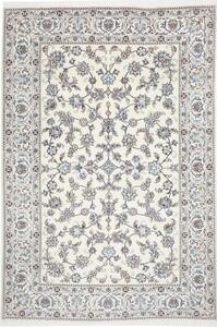 Tappeto Nain Kashmar Floreale Avorio Blu 200x295 Cm