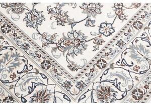 Tappeto Nain Kashmar Floreale Avorio Blu 200x295 Cm