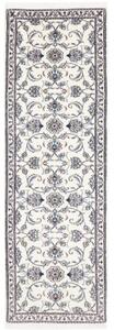 Tappeto Nain Kashmar Floreale Avorio Blu Corsia 77x253 Cm