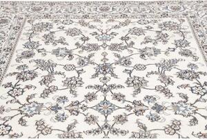 Tappeto Nain Kashmar Floreale Avorio Blu 200x295 Cm
