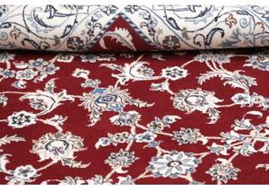 Tappeto Nain Kashmar Floreale Rosso Avorio 195x300 Cm