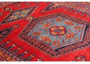 Tappeto Wiss Stilizzato Rosso Blu 220x327 Cm