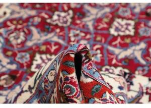 Tappeto Mashad Medaglione Floreale Avorio Rosso 250x322 Cm