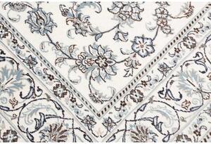 Tappeto Nain Kashmar Floreale Avorio Blu 194x302 Cm