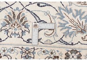 Tappeto Nain Kashmar Floreale Avorio Blu 194x302 Cm