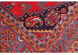 Tappeto Wiss Stilizzato Rosso Blu 220x327 Cm