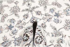 Tappeto Nain Kashmar Floreale Avorio Blu 194x302 Cm