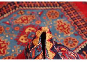 Tappeto Wiss Stilizzato Rosso Blu 220x327 Cm