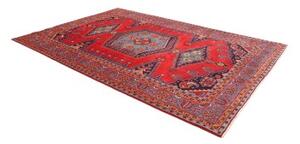 Tappeto Wiss Stilizzato Rosso Blu 220x327 Cm
