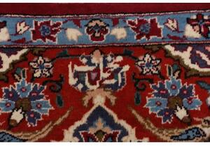 Tappeto Mashad Medaglione Floreale Avorio Rosso 250x322 Cm