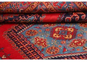 Tappeto Wiss Stilizzato Rosso Blu 220x327 Cm