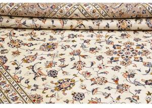 Tappeto Kashan Floreale Avorio Beige 250x360 Cm
