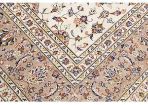 Tappeto Kashan Floreale Avorio Beige 250x360 Cm
