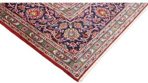Tappeto Ardakan Medaglione Floreale Rosso Blu Scuro 298x404 Cm